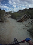Smooth compacted trail on South Mountain
